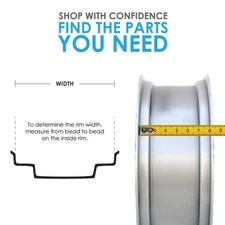 R8127 Wheel Rim Fits Case