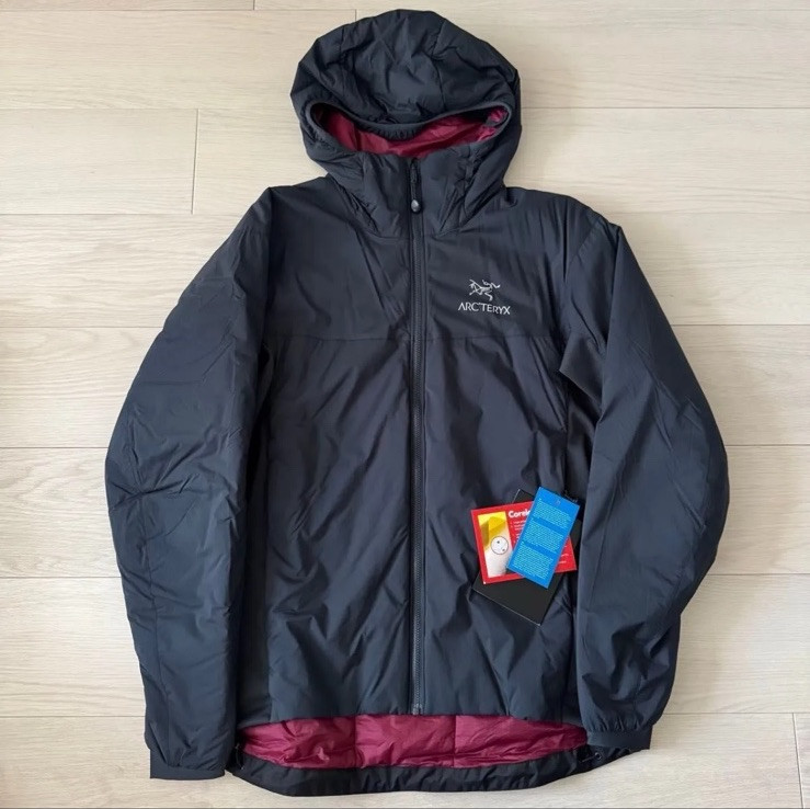 Arc'teryx Atom LT Hoody Men's M Navy Wine Red New Japan | eBay