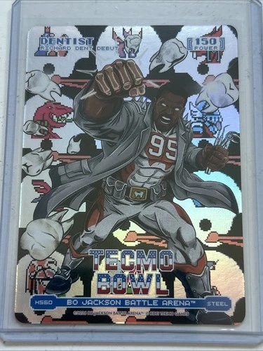 Bo Jackson Battle Arena Tecmo - Dentist Richard Dent Steel Helmets SP