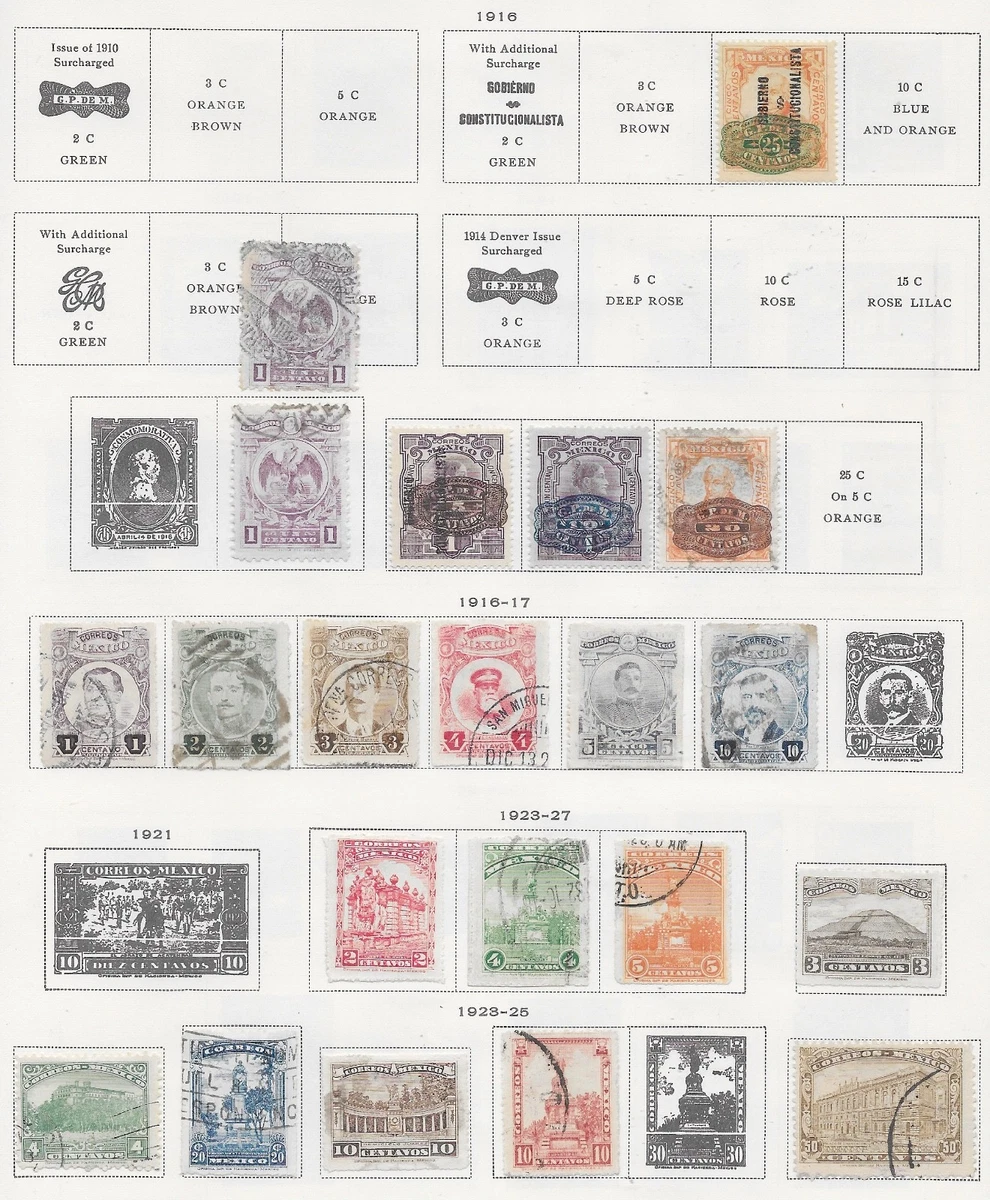 Uncertified Mexican Stamps for sale | eBay