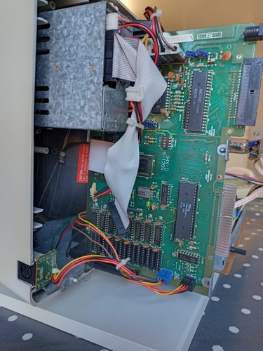 AMSTRAD PCW 8256 MONITOR I TABLICA, PEŁNE SPRAWNOŚĆ. OCZYSZCZONE I PRZETESTOWANE - Zdjęcie 20 z 24
