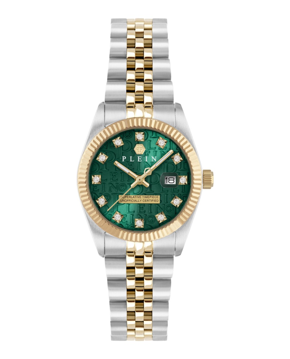 Philipp Plein Womens Two Tone 28mm Bracelet Fashion Watch | eBay