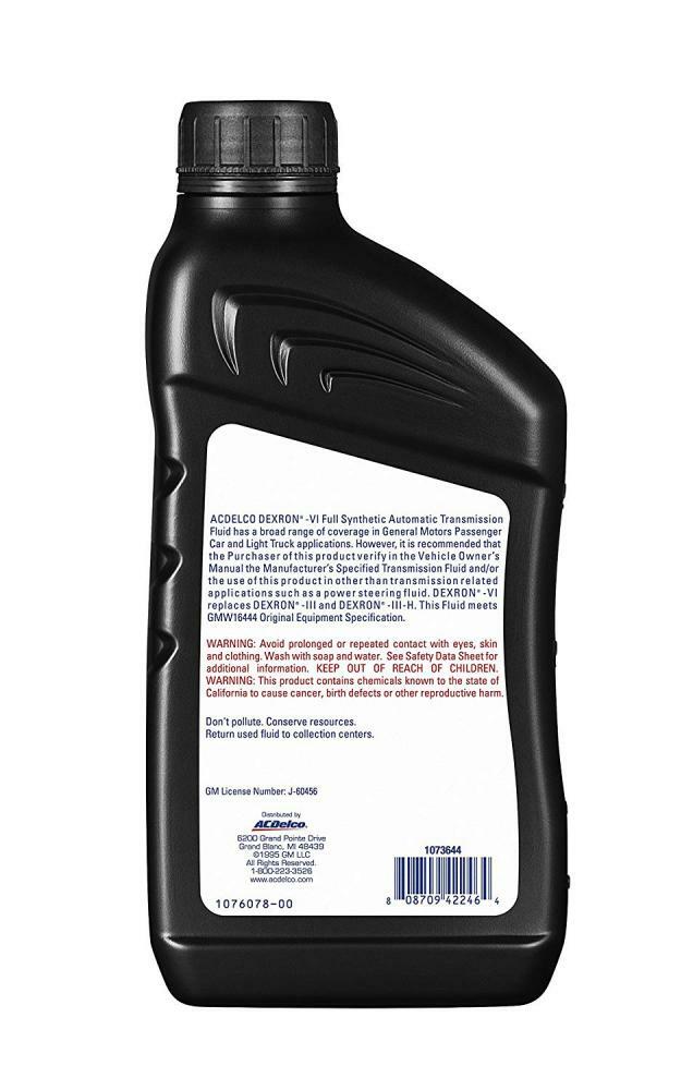 ACDelco 10-9243 Professional Dexron VI Full Synthetic