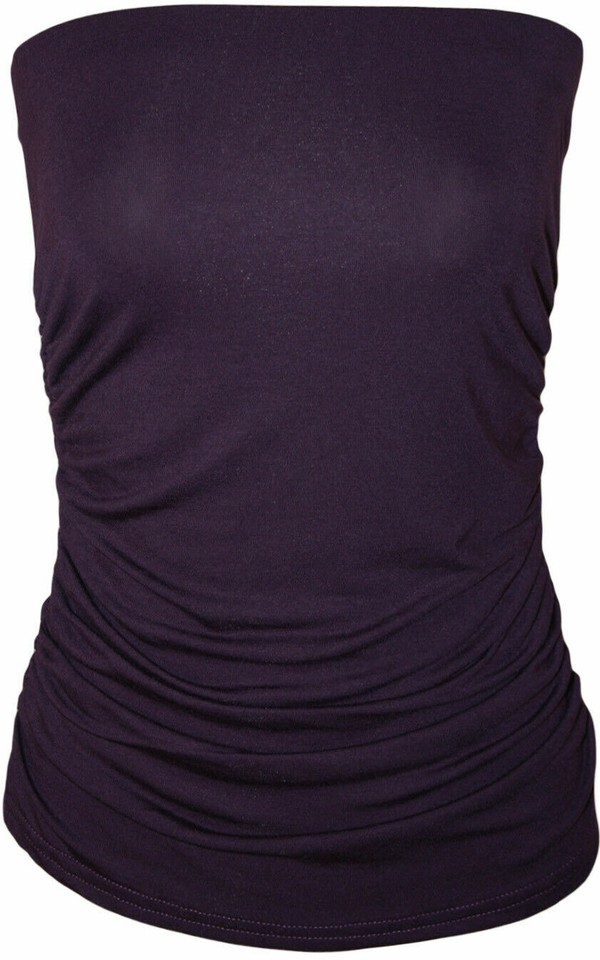 Boolavard Mode Sexy Dames Strapless Boob Tube Vest Top Bandeau BH (XXL, Zwart Boolavard Mode Sexy Dames Strapless Boob Tube Vest Top Bandeau BH (XXL, Zwart