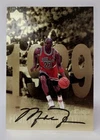 Michael Jordan 1992 Upper Deck Gatorade  Jumbo Card Gold Facsimile Auto #5 of 12