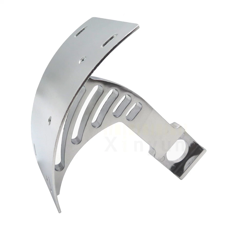 7"x4" Curved License Plate Bracket Silver For 1998-2002 Yamaha YZF-R1 YZF R6S Foto 2 de 4
