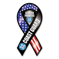 Coast Guard Semper Paratus 2-in-1 Ribbon Magnet