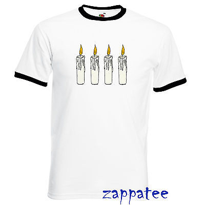 Four Candles Kids T-shirt The Two Ronnies Handles Corbett Comedy Gift Top Tshirt