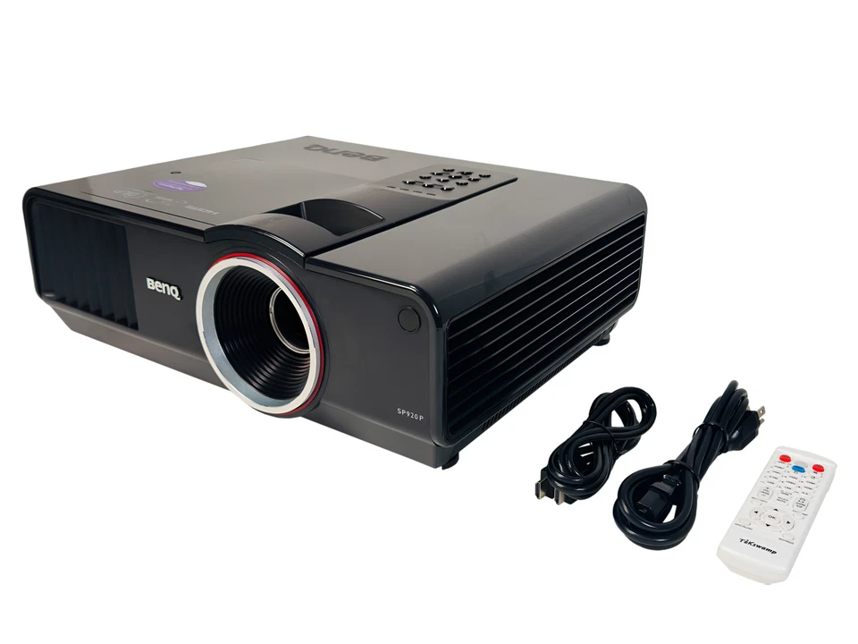 Benq SP920P DLP Projector 6000 ANSI Large Venue Bright Colour 1080p HDMI Bundle - Image 2 of 4