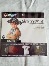 Glimmer Transfer Art Glimmerize it Pirates - 5 kits - 8 designs each