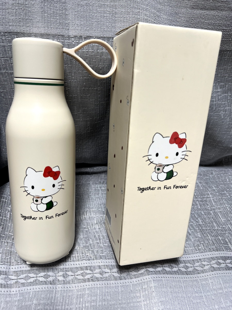 Starbucks x Hello Kitty 2024 Stainless Steel Water Bottle Tumbler