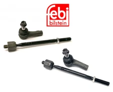 Tie Rod Assembly Inner Outer Kit Lt/Rt 4pcs OE Febi for Porsche Cayenne