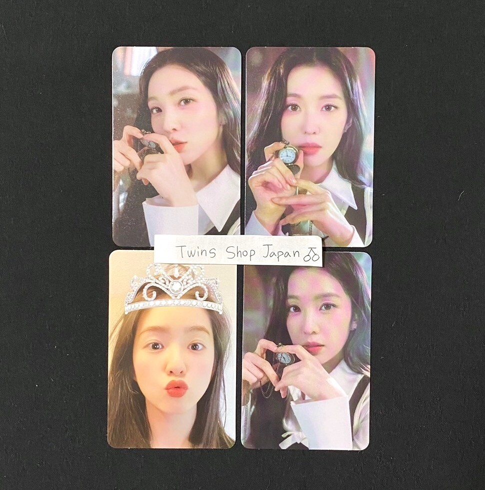 Red Velvet Irene Photocard set of 4 9th / 8th ANNIVERSARY [with