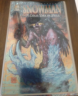 SNOWMAN : A Cold Day in Hell ( Cover C ) Matt Martin - ALL CAPS COMICS IGG