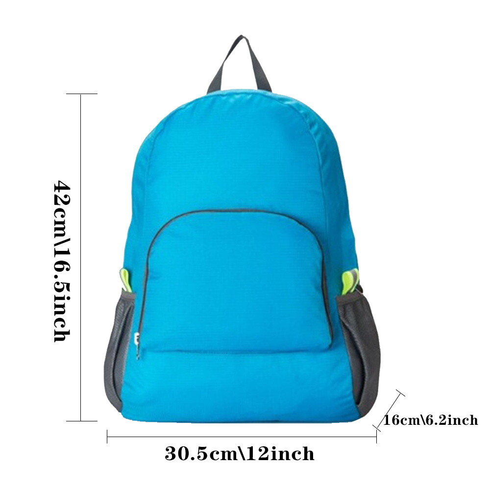 Large 100% Plain Backpack Rucksack Bag Men Women SPORTS TRAVEL SCHOOL  WORK