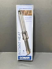 New Conair Instant Heat- 3/4 inch Styling Brush w/Turbo Heat Button