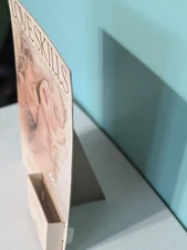 vintage cardboard display for the movie love skills