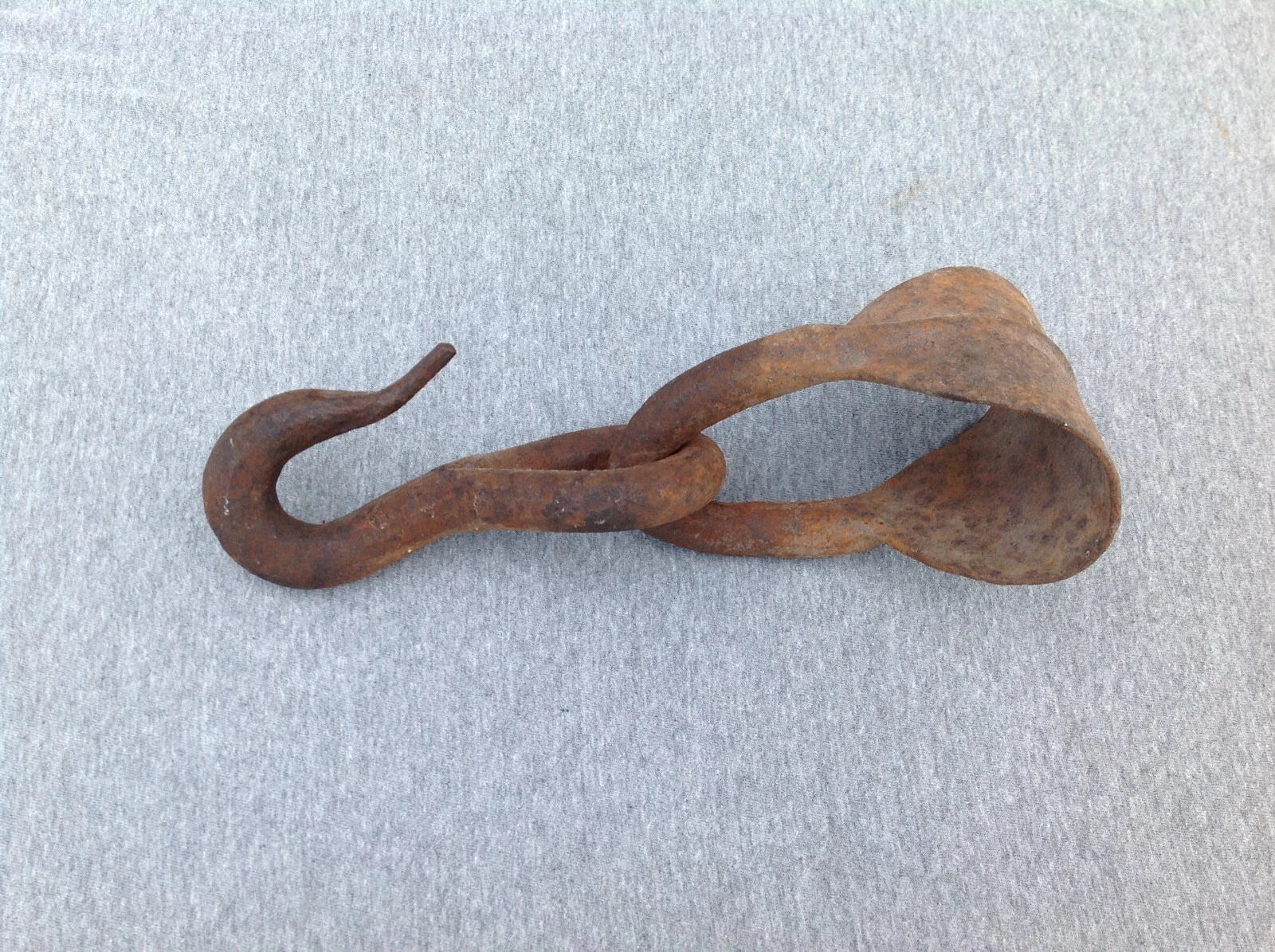 Vintage Old Farm Pulley Hook