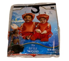 Disney Live Action The Little Mermaid Sebastian Infant Costume 6-12 Months