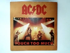 AC/DC - Touch Too Much 7" Record 1979 Atlantic Rock 45 RPM UK Import Pic Sleeve