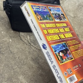 Street Fighter Collection (Sega Saturn, 1997) CIB, Tested, Great Cond, Fast Ship