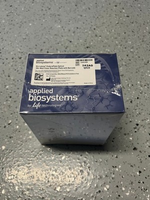 Applied Biosystems 4483285 384-Well MicroAmp Optical Reaction Plates 20Pk - NEW