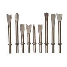 9 PC Air Hammer Chisel Bit Set