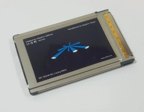 PCMCIA Wlan Karte 802.11a/b/g MMX Ubiquiti SWX-SRC ohne Antennen