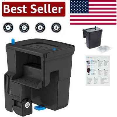 35 Gallon Tidal Power Filter - Surface Skimmer & Self-Cleaning Function