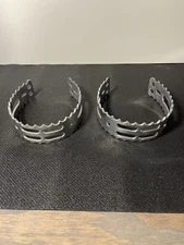 Custom Skyway Style XCII Pro silver pedal cages vintage bmx 