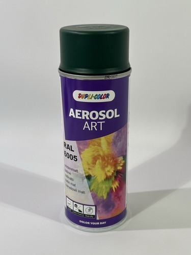 Dupli Color 131370 Aerosol Art Lack Spray RAL 6005 moosgrün seidenmatt 400ml
