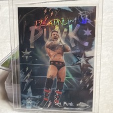 2026 Topps Chrome WWE #PLP-18 CM Punk Platinum Punk Insert SSP?!