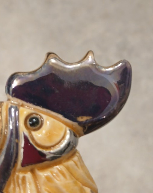 Artesania Rinconada Rooster Chicken Figurine