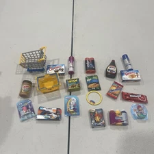 Huge Lot of Mini Brands Various Series of Foods/Toys/Cart & Basket Lot of 20