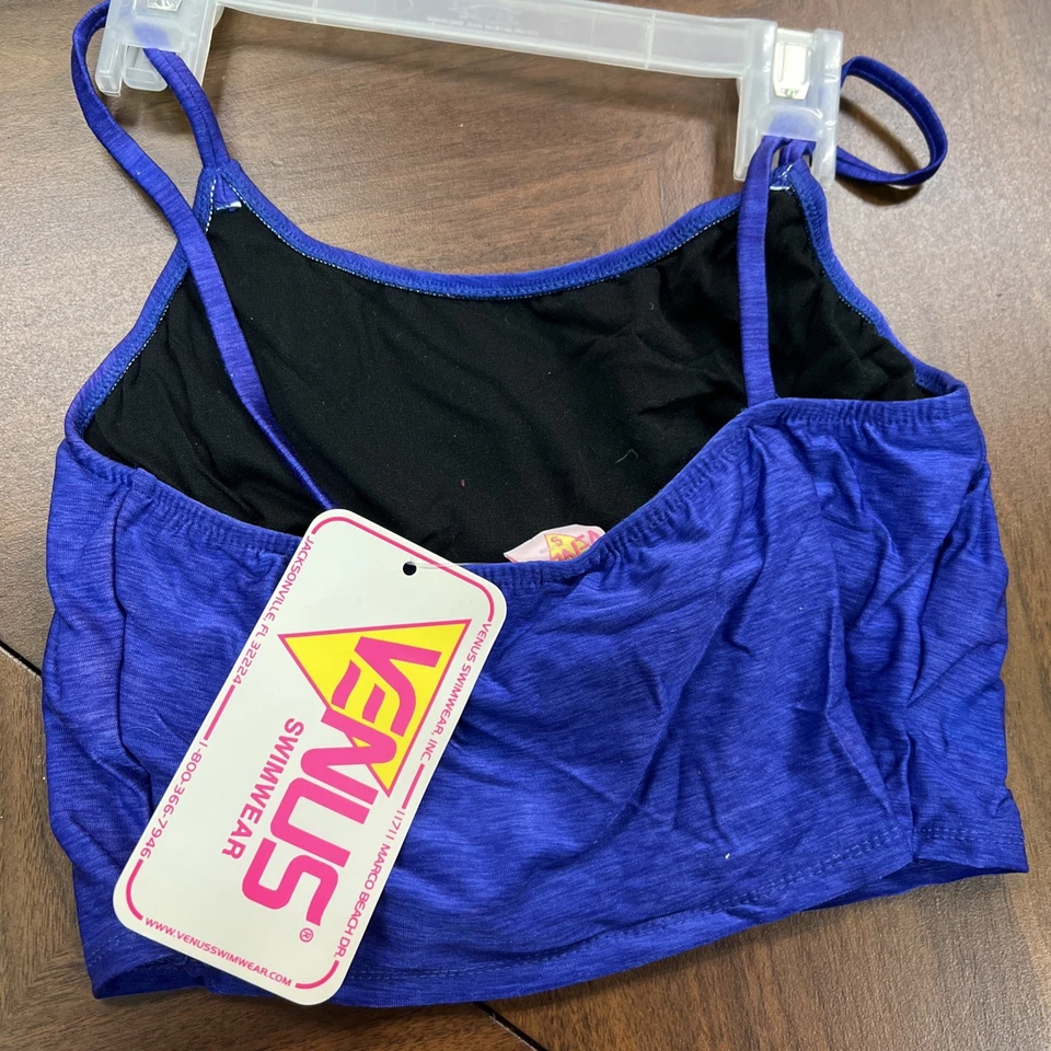 90-х годов винтажный Venus танкини топы - размер маленький новый с ярлыками - Изображение 3 из 4