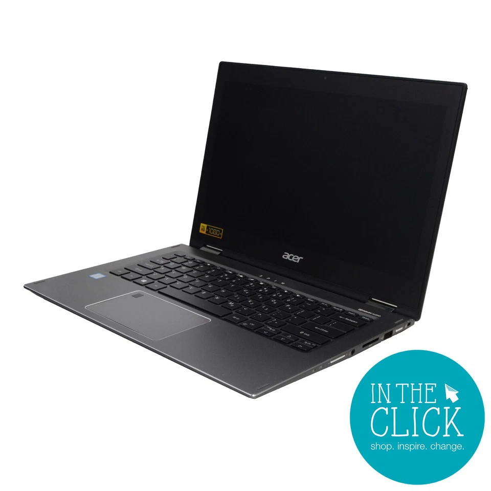 Acer Spin 5 SP513-53N 13.3in i5-8265U 8GB RAM 256GB SSD 2-in-1 Touch Good Cond - image 2 of 4