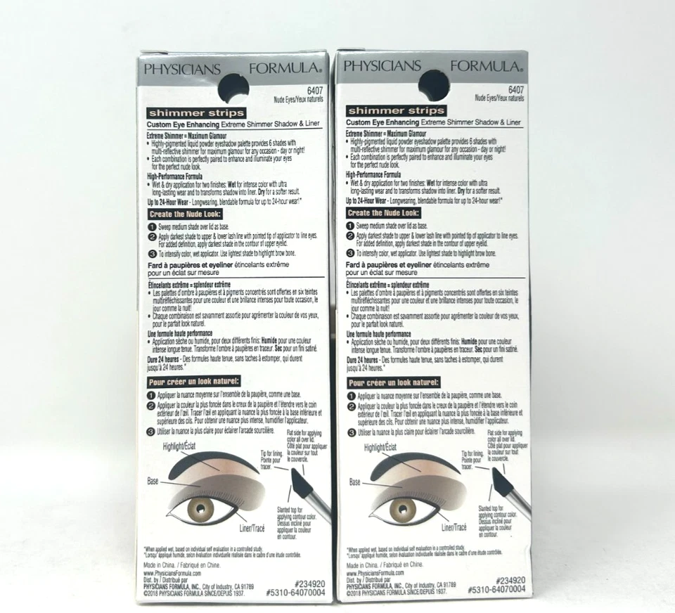 Physicians Formula Shimmer Strips Extreme Shimmer Shadow & Liner, (2 Pack) - Image 2 of 3