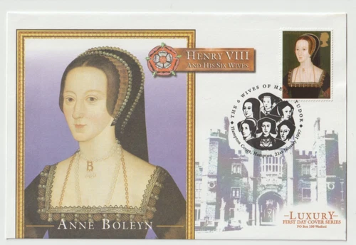 21/1/1997 UK GB FDC - The Great Tudor - Anne Boleyn - Hampton Court Special #1