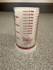 Pampered Chef Mini Measure All Cup Wet Dry Ingredients 2 oz Sampler 3"