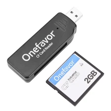 CF Card Reader, Compact Flash Memory Card Reader, CompactFlash Cards USB Read...