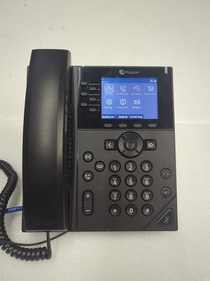 POLYCOM VVX 350 DESKTOP VOIP PHONE  P/N 2200- 48830 -