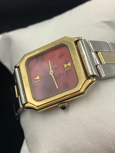 Vintage Pierre Cardin Watch Chromachron Swiss Limited Edition No 89 Rose Dial - Picture 11 of 24