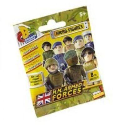 Character Building H.M. Armed Forces Series 1 Micro-Figure Foil Pack
