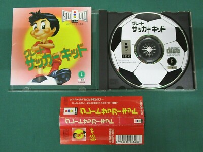 3DO Real Great Soccer Kid. included spine card. JAPAN GAME