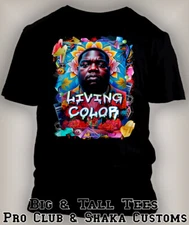 Biggie in Living Color Tee Shirt To Match J6 Why Not Sneaker Pro Club Shaka RTP