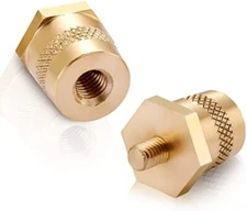 1Pair Battery post terminals Stud Extender Extension Battery Terminal Connectors