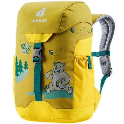 Deuter Schmusebär Kinder-Rucksack Kinderrucksack Tagesrucksack Tier Bär Gelb - Bild 1 von 4