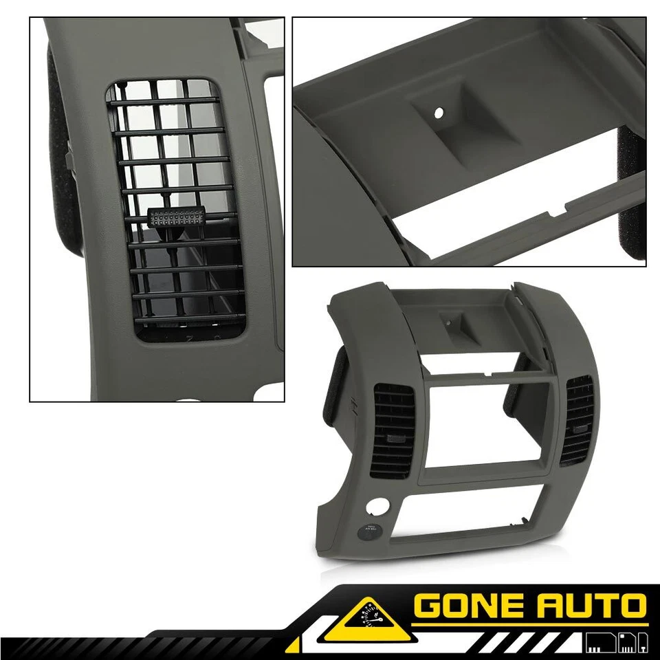 Center Dash Console Instrument Cluster Bezel Fit For 2005-2020 Nissan Frontier Foto 4 de 4
