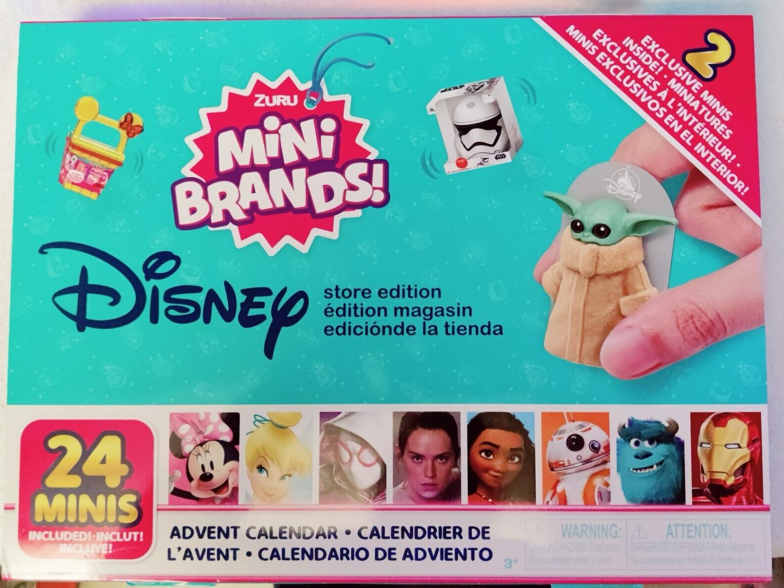 Disney Store Minis by ZURU Limited Edition Advent Calendar- NEW