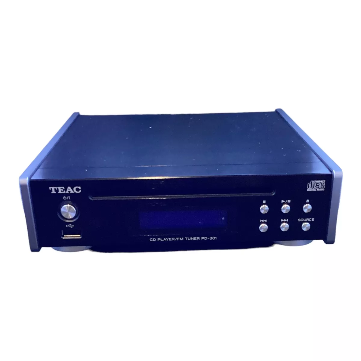 Teac PD 301 CD Player with FM Tuner USB - Black